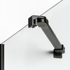 KABINA NEW MERANA BLACK PÓŁOKRĄGŁA U 80x80x195 CZYSTE 6mm ACTIVE SHIELD