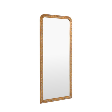 Romana Leaner Mirror Gold 750x30x1700mm
