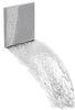 Wylewka 100x5mm, chrom