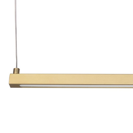 Lampa wisząca BEAM-100 LED -złota oprawa liniowa 4000K