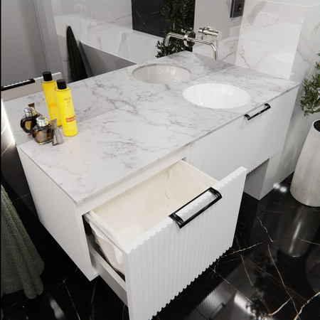 WOODEN Szafka Cargo z koszem na pranie  - płyta MDF Konfigurator 