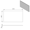 Blat DTDL 81x1,8x46,5cm, dąb cuneo