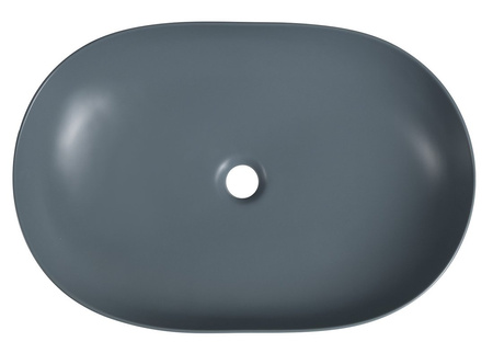 ARDEA ceramiczna umywalka nablatowa, 60,5x41,5cm, siena