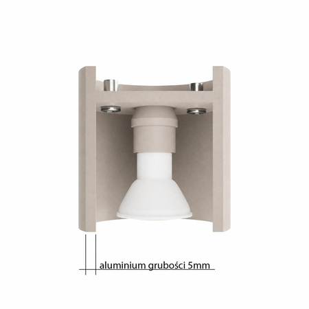 Plafon ORBIS 1 taupe