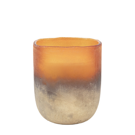 Mercury Candle Amber/Gold Medium Jasmin & Vetiver