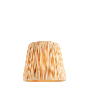 Raffia Tapered Shade Natural 200x165x300mm