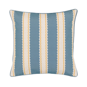 Calivana Cushion Blue/Ochre 450x450mm