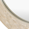 Cresta Round Mirror champagne900x40x900mm