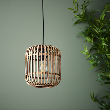 Mathias 1 Pendant Light Natural Bamboo