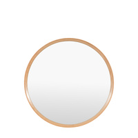 Cedar Round Mirror Oak 900x60x900mm