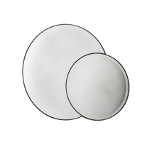 Lustro Ostia czarne 1112 x 15 x 900 mm