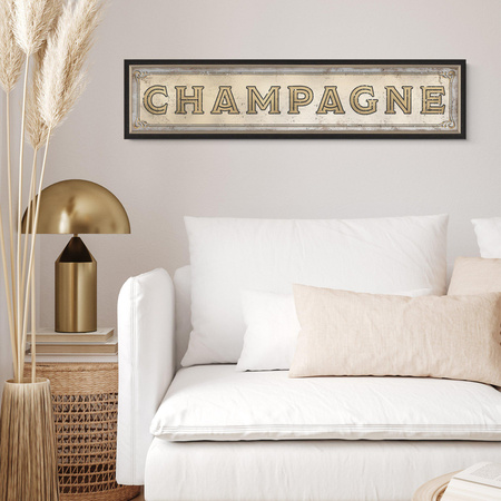 Champagne Mirror 970x25x220mm