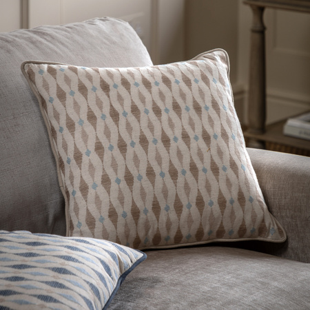 Sierra Ikat Emb Cushion Natural 450x450mm