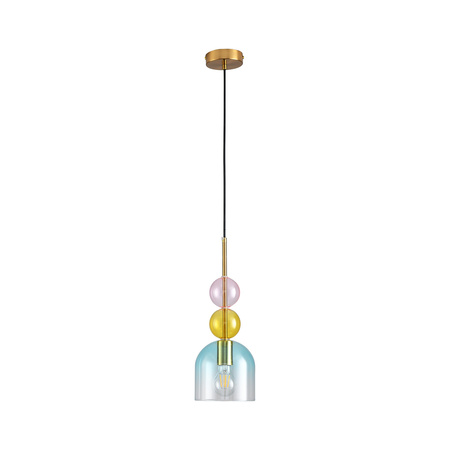 Lampa wisząca PASTELLO BLUE kolorowa 15 cm