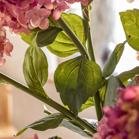 Vintage Cone Hydrandea Stem Pink (12pk)