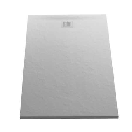 Brodzik MORI konglomeratowy prostokątny  140x80x3 posadzkowy, szary