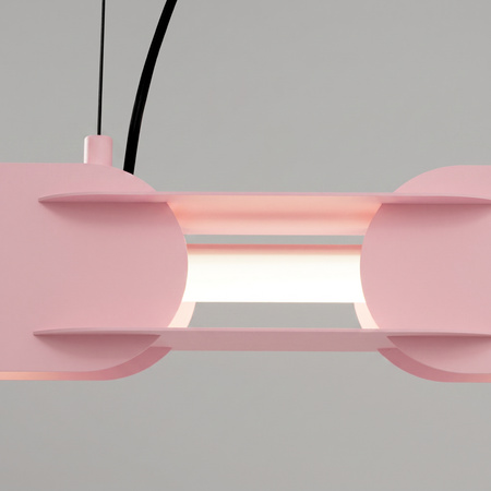 Lampa wisząca CHAIN 91 różowa LED 4000K