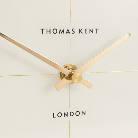 Greenwich Mantel Clock Dark Walnut 190x190x55mm