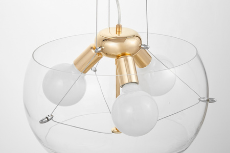 NOWOCZESNA LAMPA WISZĄCA GLOBO GOLD D50