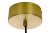 MOOSEE lampa wisząca CHAPLIN 360 mosiądz