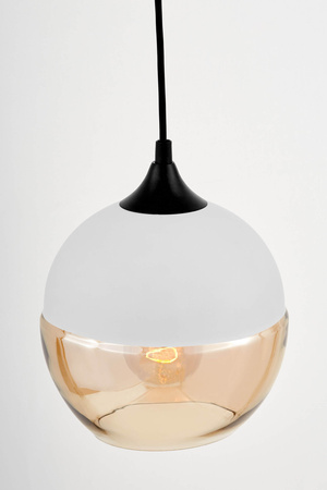 LAMPA WISZĄCA LOFT INDUSTRIALNA BIAŁA ALBION