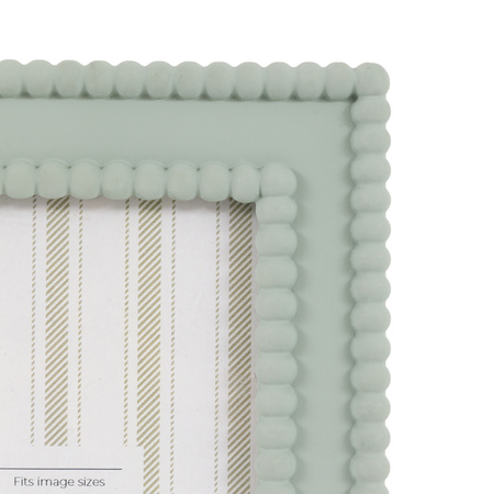 Cove Beaded Photo Frame 6x4in Sage