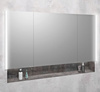 INTEGRA szafka z lustrem do zabudowy, oświetlenie LED, 125x70cm