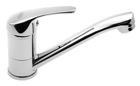 AQUALINE 35 bateria umywalkowa z obrotową wylewką, chrom