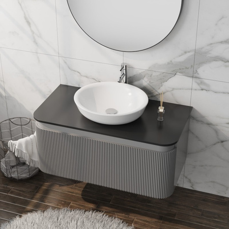 Szafka wisząca z blatem Vermont Grey 1000