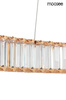 MOOSEE lampa wisząca LIBERTY 60 złota