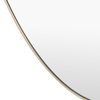 Highline Pebble Mirror Brass 600x20x800mm