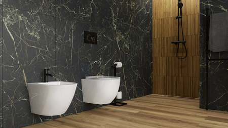 Miska wisząca WC z Deską Sinto