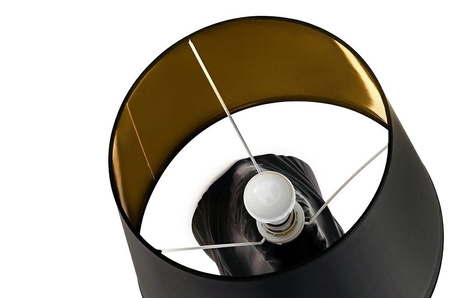 MOOSEE lampa podłogowa KOŃ HORSE STAND    S czarna - włókno szklane