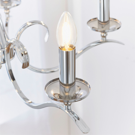 Kora 5 Pendant Light Chrome