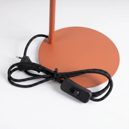 Lampa biurkowa NOX ochra czerwona