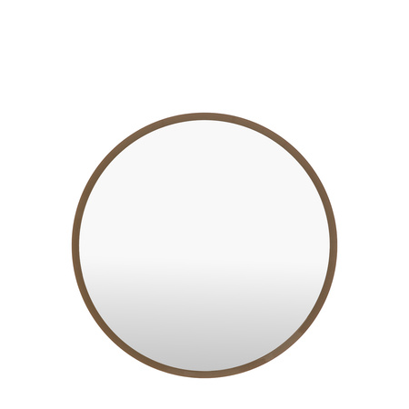 Bistro Round Mirror Chocolate 800x23x800mm