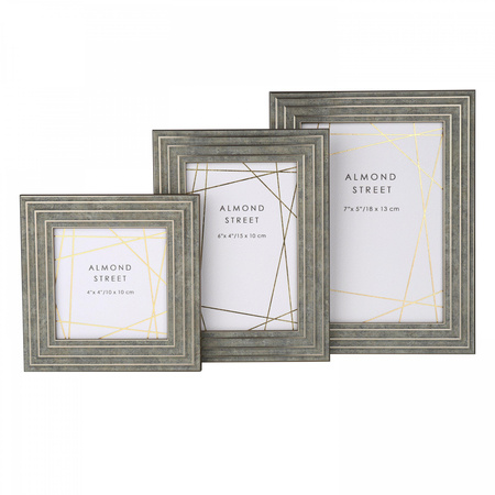 Burnham Photo Frame 4x4in (3pk)