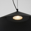 Lampa wisząca FINT czarna LED 3000K