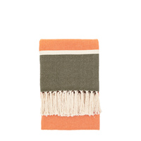 Crosshatch Woven Throw Taupe 1300x1700mm