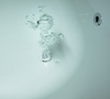TANYA R wanna z hydromasażem, 160x120x49cm, Highline Hydro-Air, chrom