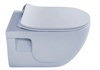 BRILLA WC wiszące, Rimless, 36,5x53cm, jasnoniebieski matowe
