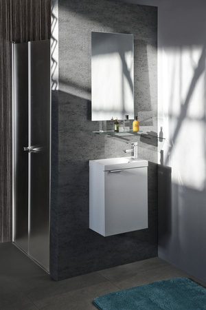 LATUS X szafka umywalkowa 39,4x50x22cm, biała