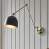 Lehal 1 Wall Light Nickel