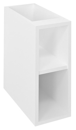 ODETTA szafka wisząca dolna 20x50x43,5cm, biały połysk