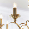 Kora 8 Pendant Light Antique Brass