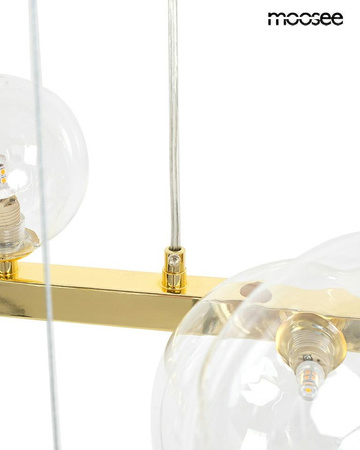 MOOSEE lampa wisząca ALURE OVAL 120       złota