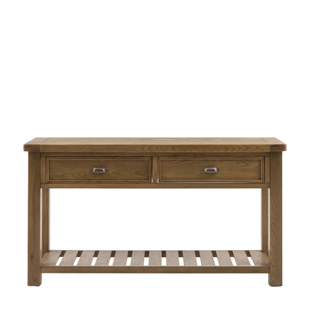 Hardwick 2 Drawer Console Table 1480x440x800mm