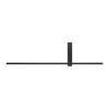 Lampa ścienna SOUL LED czarna 90 cm