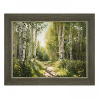 Dream in Green Framed Canvas 990x30x770mm