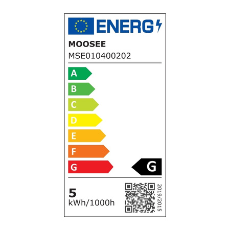 MOOSEE lampa ścienna ECLISE  złota / biała